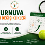 KKTF 2026 EYLÜL 8-9-10 YAŞ TURNUVALARI TARİH DEĞİŞİKLİKLERİ İÇİN ÖNEMLİ DUYURU